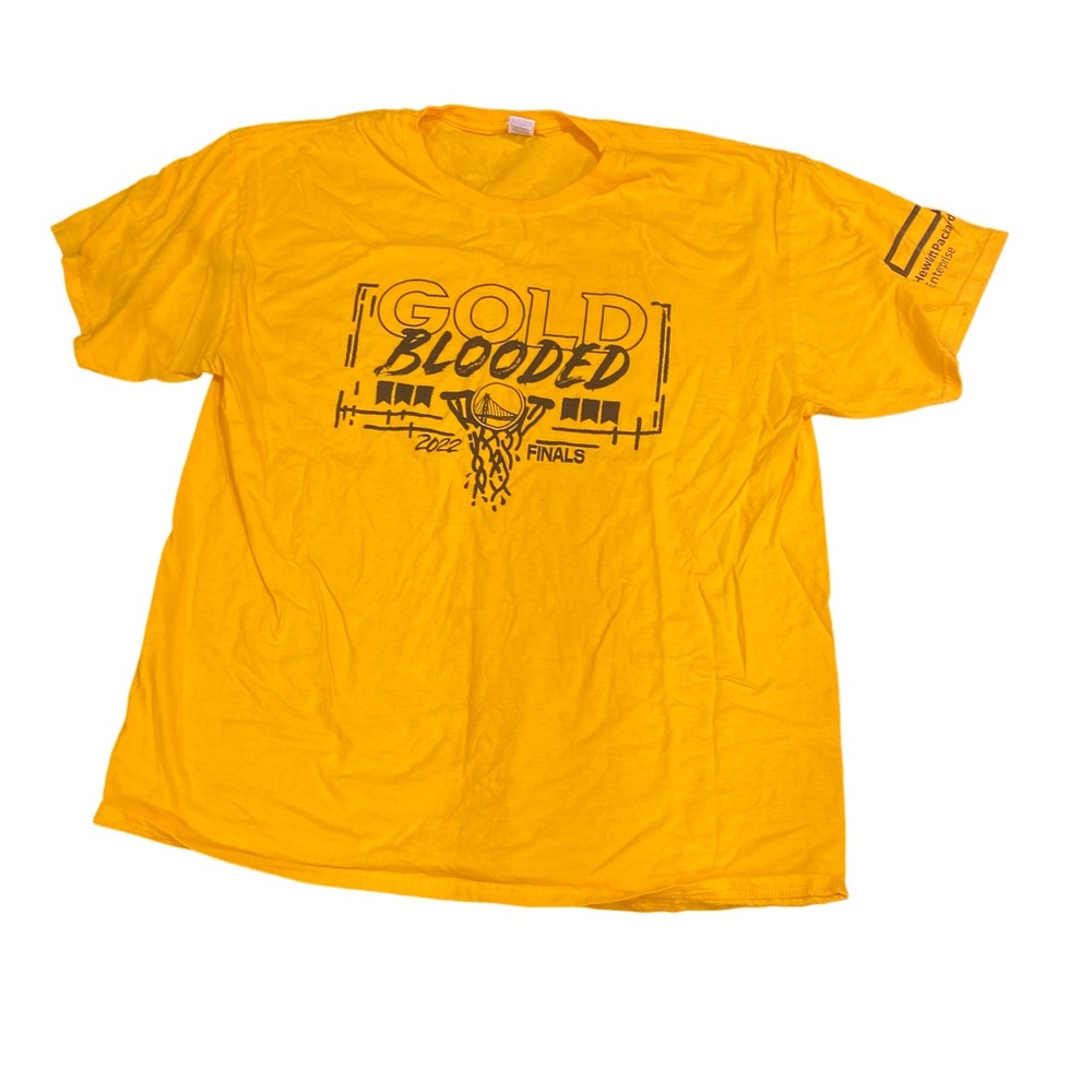 Gold 2022 NBA Finals T-Shirt